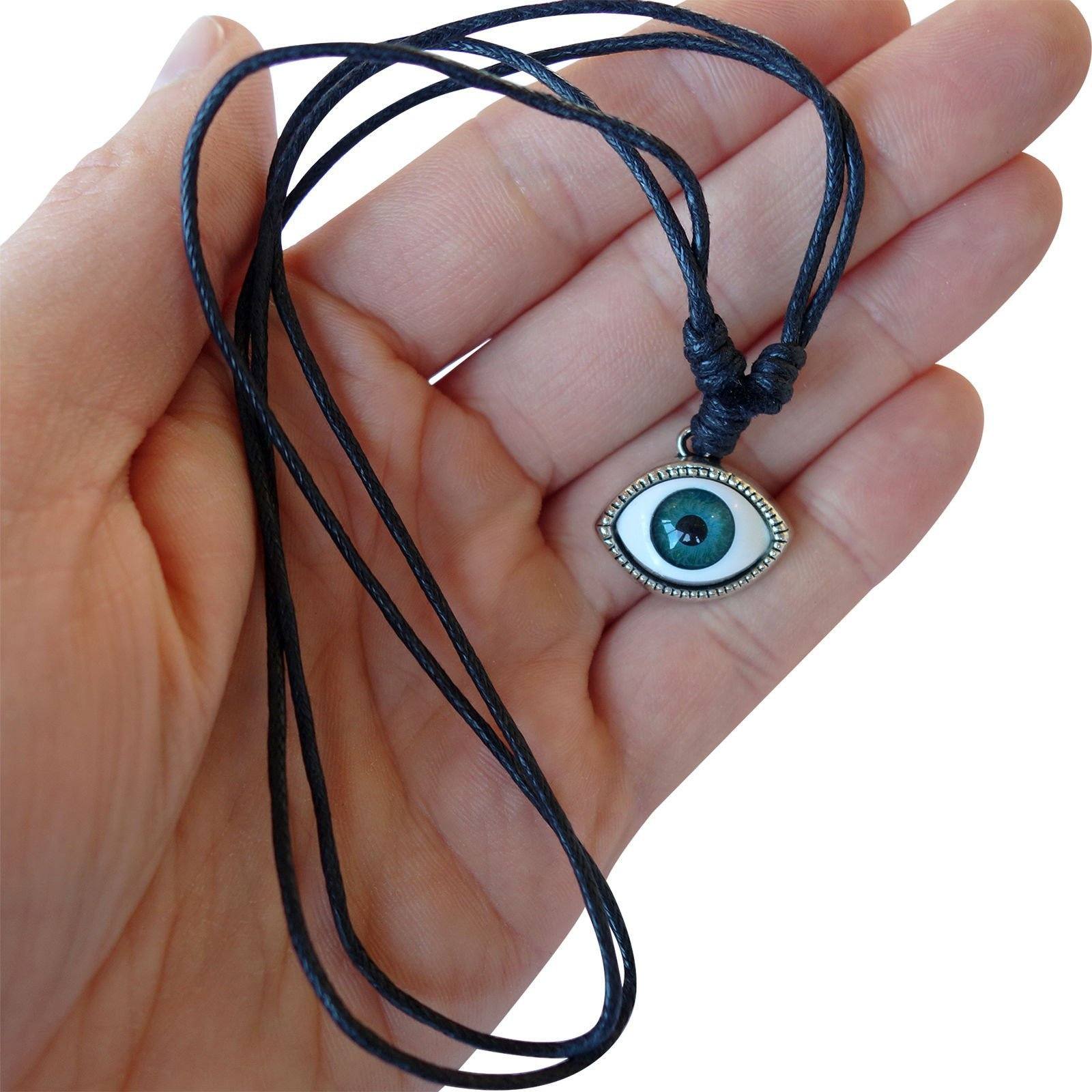 ATM Evil Eye Bracelet for Children/Kids, Small Blue Evil Eye with Blac – A  Tiny Mistake